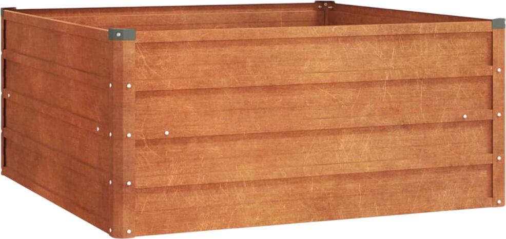 vidaXL Raised Bed Rusty 100 x 100 x 45 cm (151949) vidaXL Raised Bed Rusty 100 x 100 x 45 cm (151949)