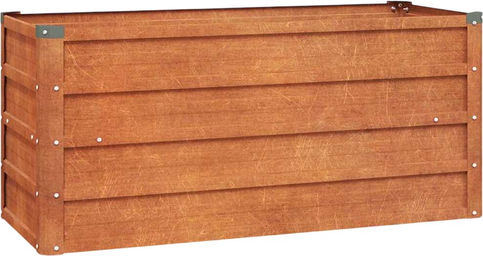 vidaXL Raised Bed Rusty 100 x 40 x 45 cm (151950) vidaXL Raised Bed Rusty 100 x 40 x 45 cm (151950)