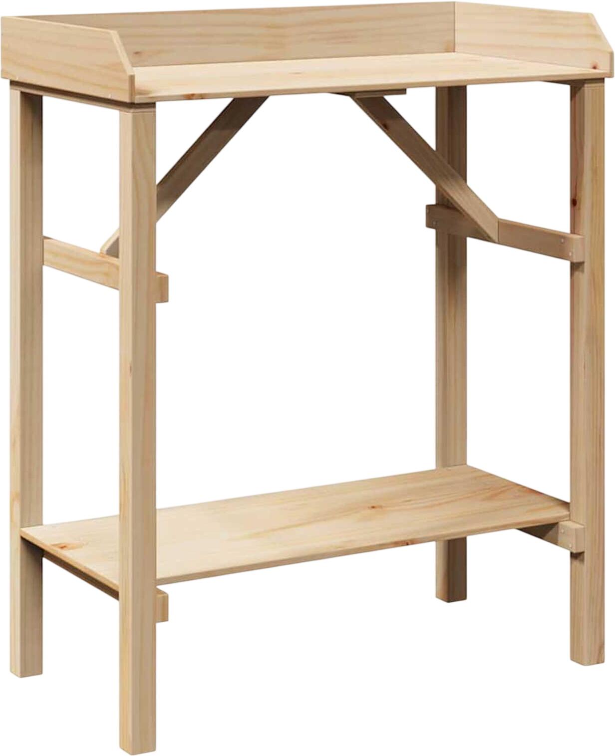 vidaXL Plant table natural 75 x 40 x 90 cm (4012187) vidaXL Plant table natural 75 x 40 x 90 cm (4012187)