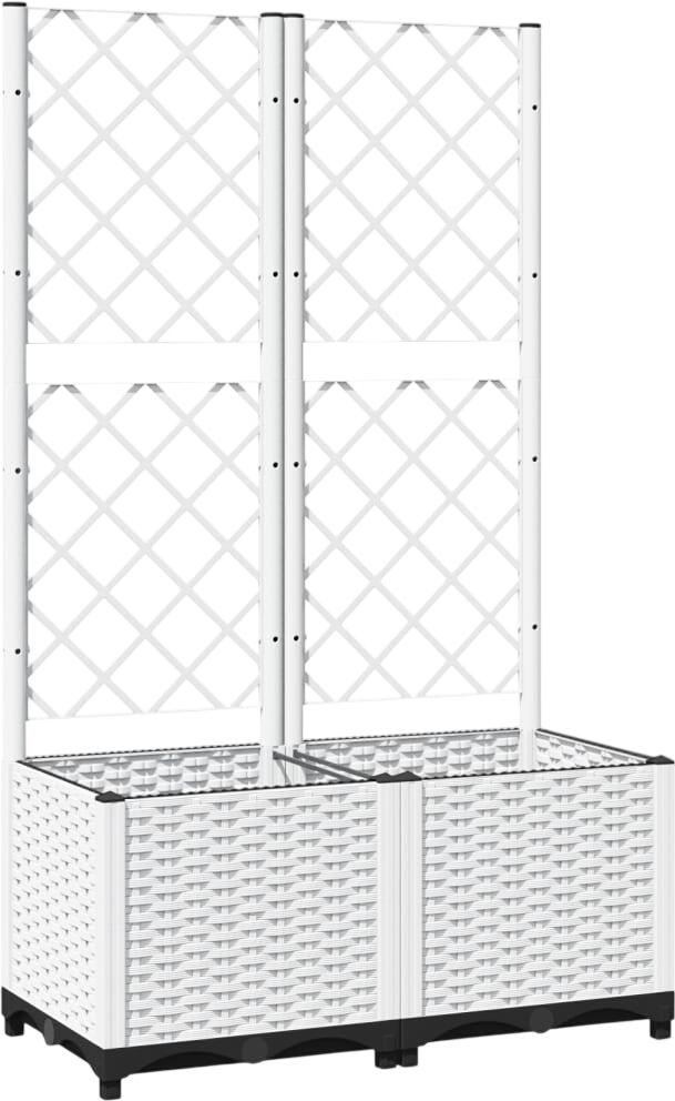 vidaXL Planter with Trellis (153282) vidaXL Planter with Trellis (153282)