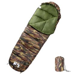 vidaXL Mummy Sleeping Bag for Adults Camping 3 Seasons (94493) vidaXL Mummy Sleeping Bag for Adults Camping 3 Seasons (94493)