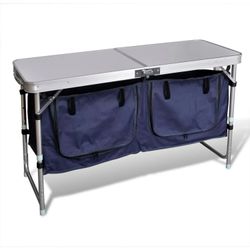 vidaXL Camping furniture storage made of aluminum collapsible (41331) vidaXL Camping furniture storage made of aluminum collapsible (41331)