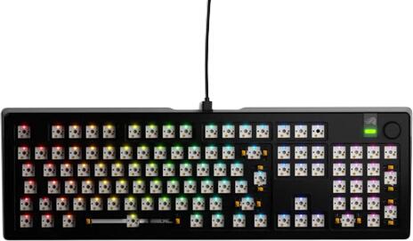 Glorious Gaming GMMK 3 Pro Barebone 100% black ISO (GLO-KB-GMMK3-PRO-100-BB-W-BLK-ISO) Glorious Gaming GMMK 3 Pro Barebone 100% black ISO (GLO-KB-GMMK3-PRO-100-BB-W-BLK-ISO)