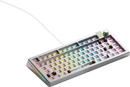 Glorious Gaming GMMK 3 Pro Barebone 75% silver ANSI (GLO-KB-GMMK3-PRO-75-BB-W-SIL-US) Glorious Gaming GMMK 3 Pro Barebone 75% silver ANSI (GLO-KB-GMMK3-PRO-75-BB-W-SIL-US)