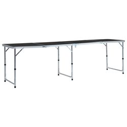 vidaXL Folding Camping Table 240 x 60 cm (48177) vidaXL Folding Camping Table 240 x 60 cm (48177)