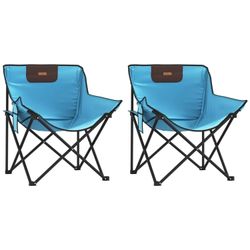 vidaXL Camping chairs 2 pcs (366553) vidaXL Camping chairs 2 pcs (366553)