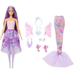 Mattel Barbie 3-in-1 Fantasy Doll (JCP74) Mattel Barbie 3-in-1 Fantasy Doll (JCP74)