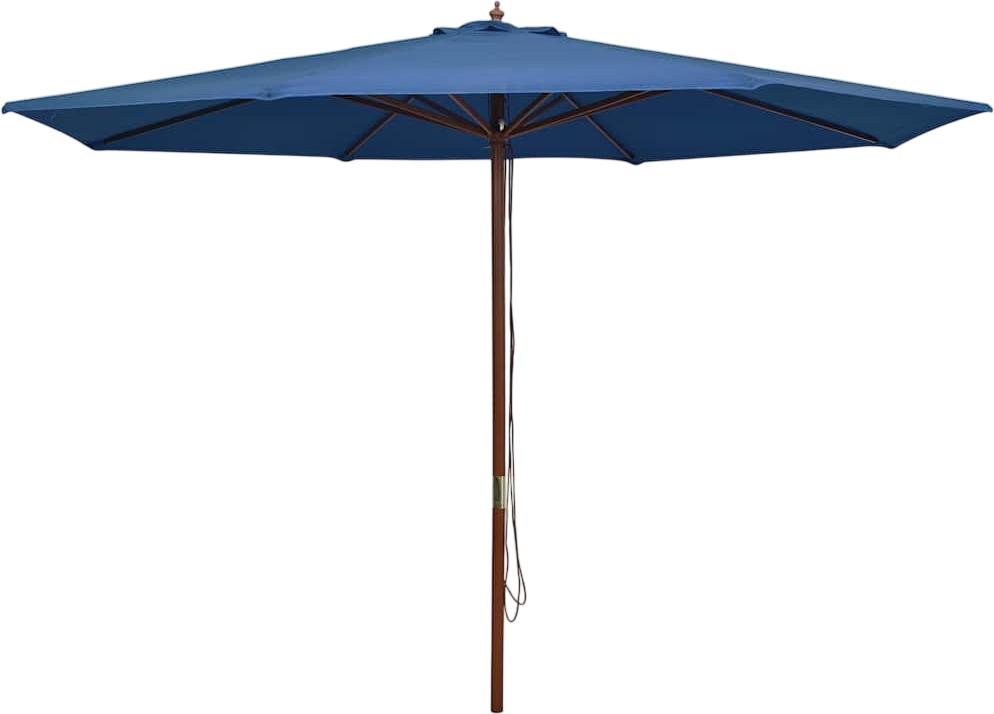 vidaXL Sunshade with Wooden Pole 350 cm (47139) vidaXL Sunshade with Wooden Pole 350 cm (47139)