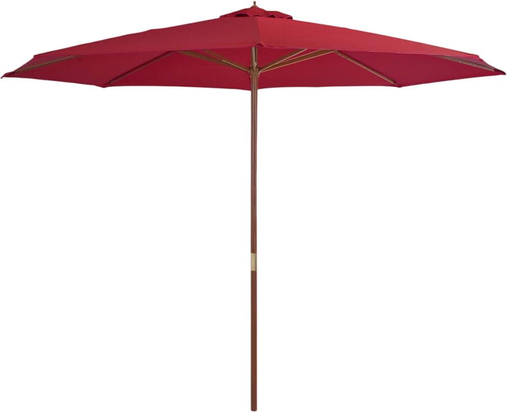 vidaXL Sunshade with Wooden Pole 350 cm (44531) vidaXL Sunshade with Wooden Pole 350 cm (44531)