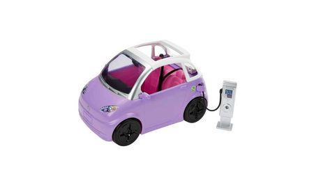 Mattel Barbie electric car with charging station (HJV36) Mattel Barbie electric car with charging station (HJV36)