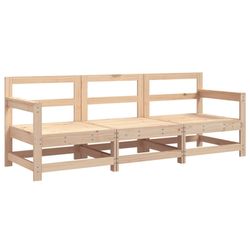 vidaXL Garden Lounge Set Solid Wood Pine (86297817) vidaXL Garden Lounge Set Solid Wood Pine (86297817)