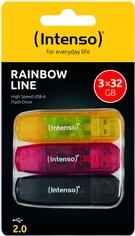 Intenso Rainbow Line 32GB 3-Pack (3502483) Intenso Rainbow Line 32GB 3-Pack (3502483)