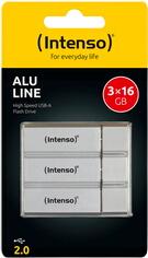 Intenso Alu Line 16GB 3-pack (3521473) Intenso Alu Line 16GB 3-pack (3521473)
