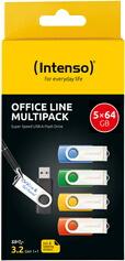 Intenso Office Line Multipack 64GB 5-pack (3543595) Intenso Office Line Multipack 64GB 5-pack (3543595)