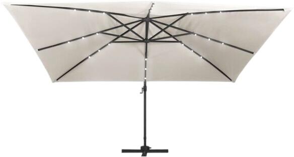 vidaXL Traffic light umbrella with LED lighting aluminum mast 400x300 cm (47004) vidaXL Traffic light umbrella with LED lighting aluminum mast 400x300 cm (47004)