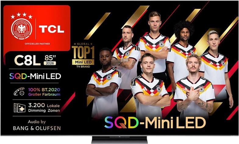 TCL 85" C8L SQD-Mini LED TV 85C8L TCL 85" C8L SQD-Mini LED TV 85C8L