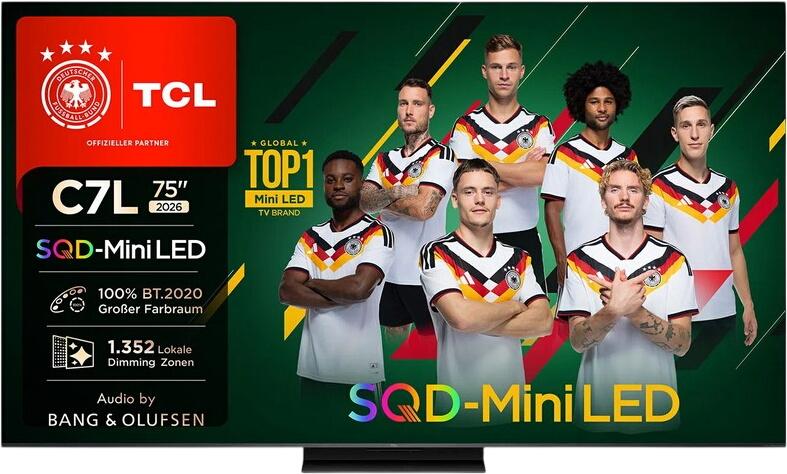 TCL 75" C7L SQD-Mini LED TV 75C7L TCL 75" C7L SQD-Mini LED TV 75C7L