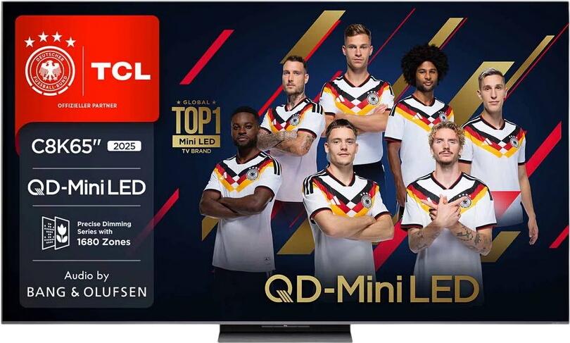TCL 65" TV C8K Premium QD-MiniLED 65C8K TCL 65" TV C8K Premium QD-MiniLED 65C8K