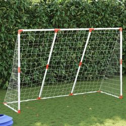 vidaXL Soccer goal for children with balls 2-in-1 184 x 64 x 124 cm (4008437) vidaXL Soccer goal for children with balls 2-in-1 184 x 64 x 124 cm (4008437)