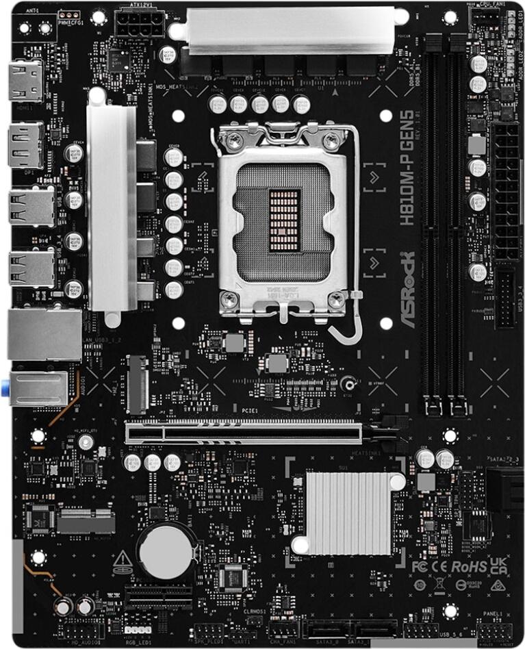 ASRock H810M-P Gen5 ASRock H810M-P Gen5