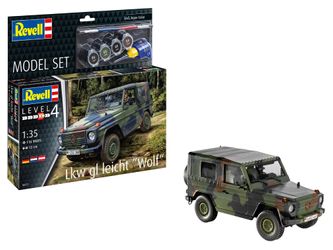 Revell Model Set Truck gl light Wolf (63277) Revell Model Set Truck gl light Wolf (63277)