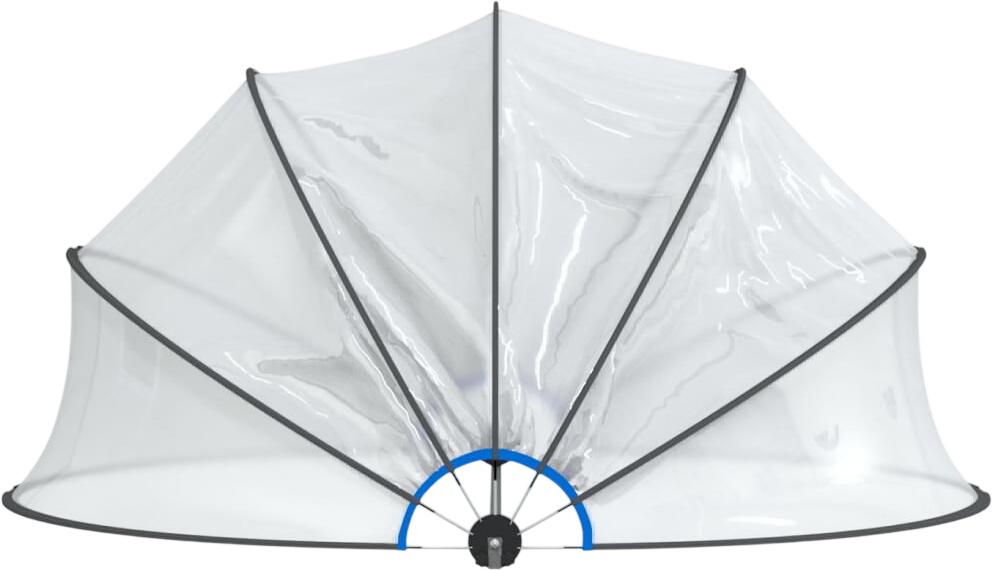 vidaXL Pool Dome Round PVC 376 x 188 cm (93813) vidaXL Pool Dome Round PVC 376 x 188 cm (93813)