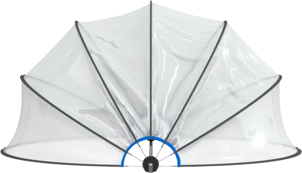 vidaXL Pool Dome Round PVC 467 x 234 cm (93815) vidaXL Pool Dome Round PVC 467 x 234 cm (93815)