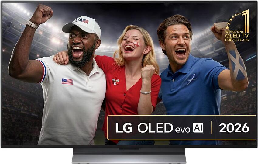 LG 48" OLED evo AI G6 4K Smart TV 2026 OLED48G66LS LG 48" OLED evo AI G6 4K Smart TV 2026 OLED48G66LS