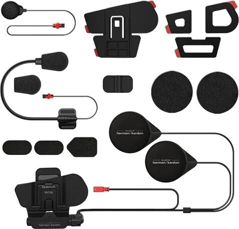 Sena 60S helmet clamp set with universal microphone kit (SC-A0357) Sena 60S helmet clamp set with universal microphone kit (SC-A0357)