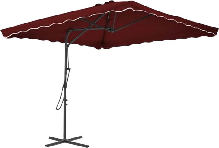 vidaXL Sunshade with Steel Mast 250 x 250 x 230 cm (312514) vidaXL Sunshade with Steel Mast 250 x 250 x 230 cm (312514)