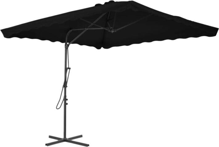 vidaXL Sunshade with Steel Mast 250 x 250 x 230 cm (312516) vidaXL Sunshade with Steel Mast 250 x 250 x 230 cm (312516)
