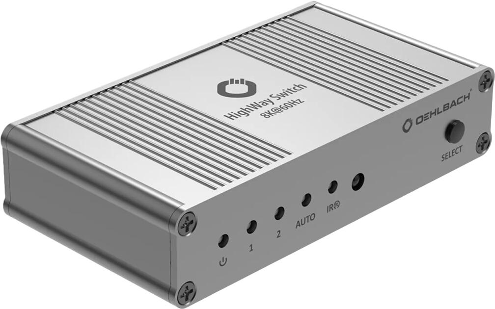 Oehlbach 8K signal switch for HDMI (D1C6049) Oehlbach 8K signal switch for HDMI (D1C6049)