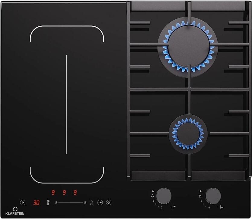 Klarstein MultiChef 4 induction and gas cooktop Klarstein MultiChef 4 induction and gas cooktop