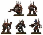 Games Workshop 43-19 Chaos Space Marine Terminator Squad Games Workshop 43-19 Chaos Space Marine Terminator Squad