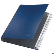 LEITZ plastic desk binder, tabs 1-31, 32 compartments, blue LEITZ plastic desk binder, tabs 1-31, 32 compartments, blue