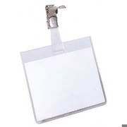 Durable GmbH & Co. KG: Nameplate 60x90mm transparent 25 pieces Durable GmbH & Co. KG: Nameplate 60x90mm transparent 25 pieces