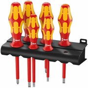 Wera Kraftform Plus Screwdriver Set 160 i/6 Rack (05006145001) Wera Kraftform Plus Screwdriver Set 160 i/6 Rack (05006145001)