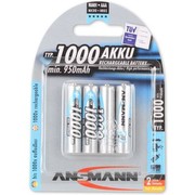 ANSMANN MICRO BATTERY 1000 MAH/4 PCS ANSMANN MICRO BATTERY 1000 MAH/4 PCS