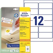 Zweckform ILK Label Zweckform 4743 96x42.3mm White Zweckform ILK Label Zweckform 4743 96x42.3mm White