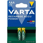 Varta Rechargeable Battery Power AAA 1000 mAh 2 pcs Varta Rechargeable Battery Power AAA 1000 mAh 2 pcs