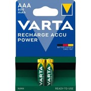 Varta Recharge Accu Power AAA 800 mAh 2 pcs. (56703 101 402) Varta Recharge Accu Power AAA 800 mAh 2 pcs. (56703 101 402)