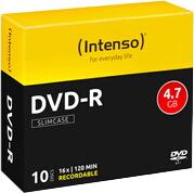 Intenso DVD-R slim case (4801652) Intenso DVD-R slim case (4801652)