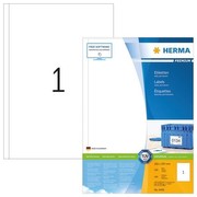 HERMA SuperPrint Label, 200 x 297 mm, borderless, white HERMA SuperPrint Label, 200 x 297 mm, borderless, white