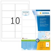 HERMA SuperPrint labels, 96.0 x 50.8 mm, with border, white HERMA SuperPrint labels, 96.0 x 50.8 mm, with border, white