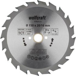 Wolfcraft HM circular saw blade according to DIN 8083 Ø 150 mm - 794859 - 63640 N Wolfcraft HM circular saw blade according to DIN 8083 Ø 150 mm - 794859 - 63640 N