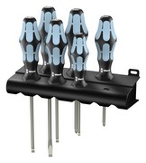 WERA 032061 Screwdriver Set VA 6pcs Slotted/PZD WERA with 3K Power Handle WERA 032061 Screwdriver Set VA 6pcs Slotted/PZD WERA with 3K Power Handle