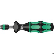 WERA 074700 Screwdriver 0.3-1.2Nm Torque L.155mm Rapidaptor-S WERA 074700 Screwdriver 0.3-1.2Nm Torque L.155mm Rapidaptor-S