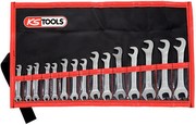 KS Tools 517.1700 Double Open-End Wrench Set 15-Piece with Extra Thin Heads KS Tools 517.1700 Double Open-End Wrench Set 15-Piece with Extra Thin Heads