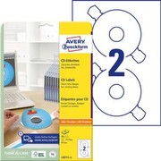 ZWECKFORM CD LABEL WHITE L6015-25 ZWECKFORM CD LABEL WHITE L6015-25