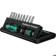 WERA-WERK HERMANN WERNER 056653 Bit Set 10 pcs. Compact 10 Slotted/PH/PZD/T WERA 2Ko WERA-WERK HERMANN WERNER 056653 Bit Set 10 pcs. Compact 10 Slotted/PH/PZD/T WERA 2Ko